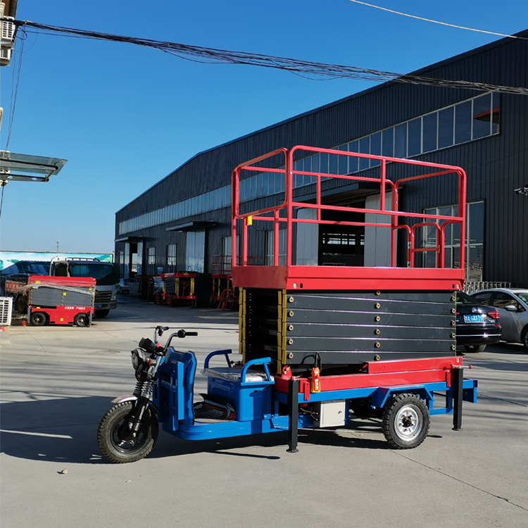 升高10米三輪車載升降平臺準(zhǔn)備發(fā)貨！